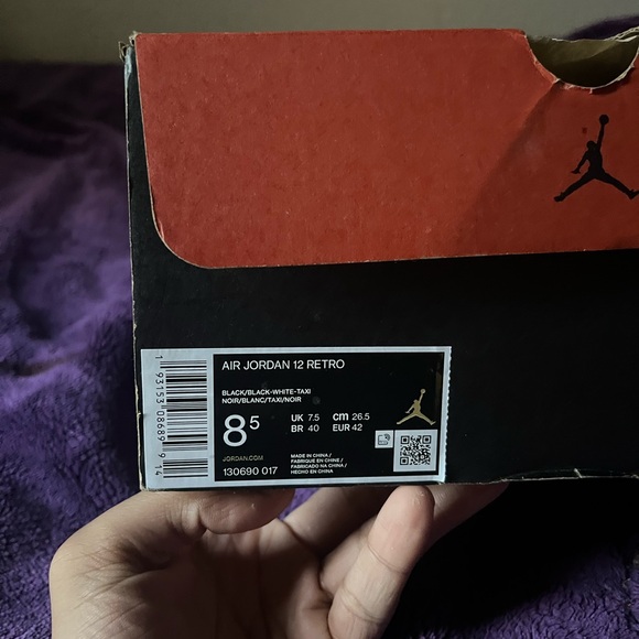 Og Jordan retro 12s
Og box worn 1 time just for pictures - Picture 4 of 5